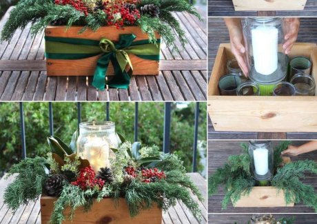 15 DIY Christmas Centerpiece Ideas