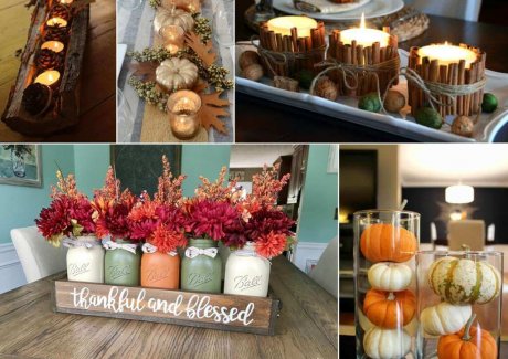 DIY Thanksgiving Table Decorations