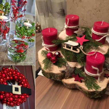 Red Christmas Decor Ideas