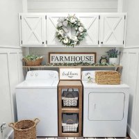 Farmhouse Style Laundry Room Decor Ideas