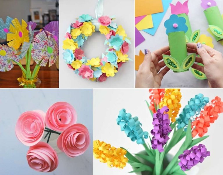 Flower Crafts to Try This Spring