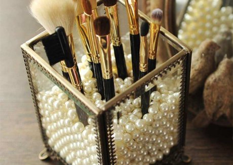 DIY Makeup Brush Holders