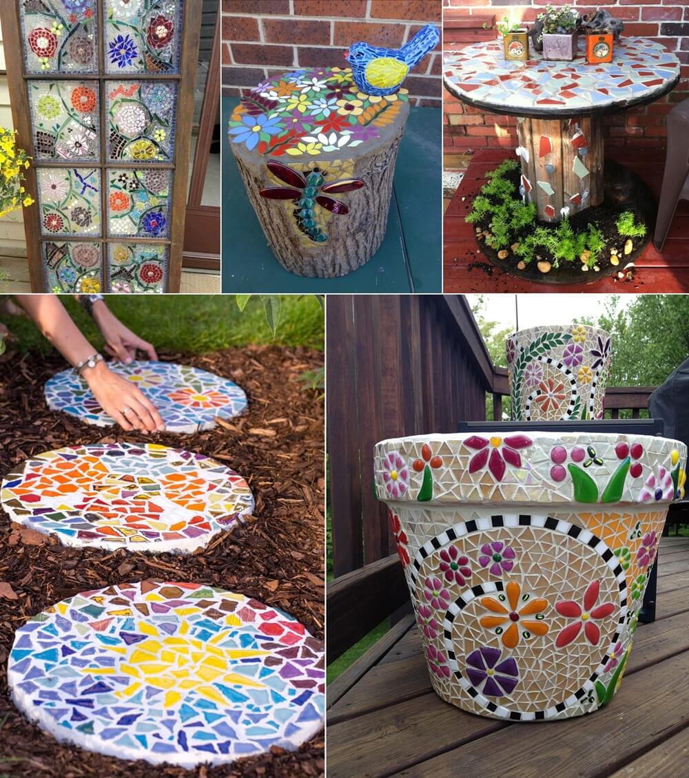 DIY Mosaic Projects For Your Garden