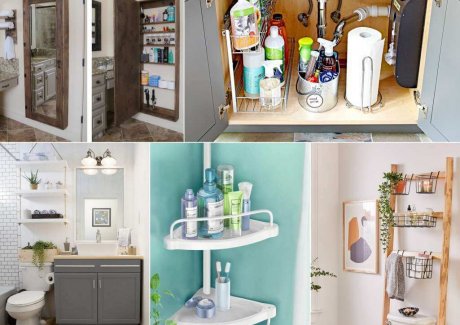 Storage Ideas for Small Bathroom