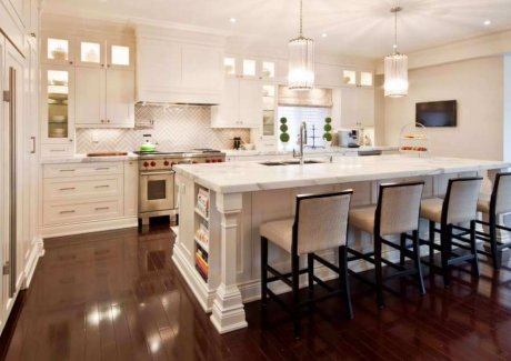 Long Kitchen Island