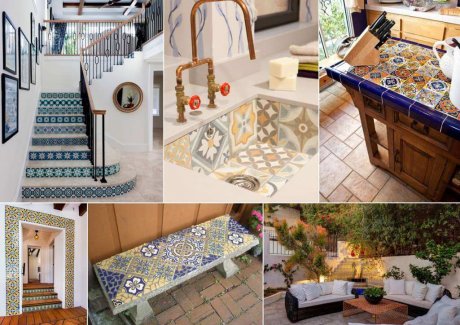 spanish tile decor