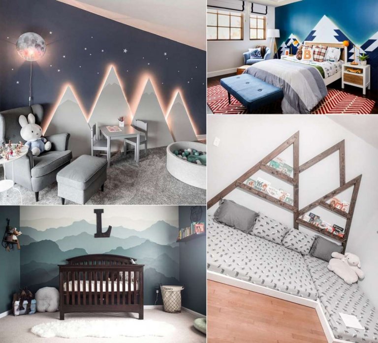 Mountain Themed Kids Room Decor Ideas