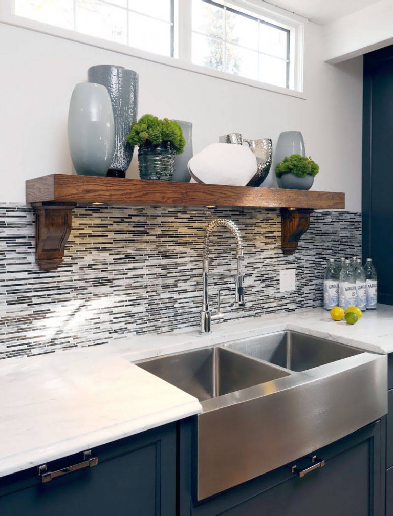 Decor Ideas Around The Kitchen Sink