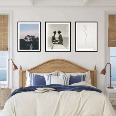 home decor with art prints