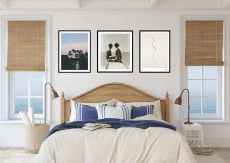 home decor with art prints