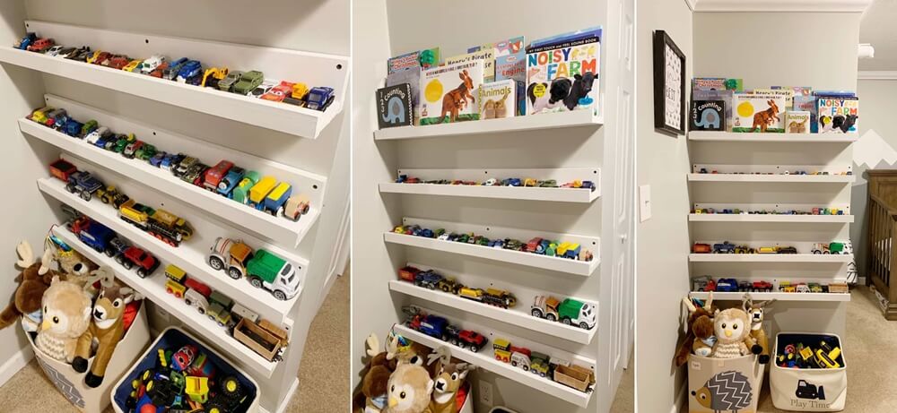 Wall Toy Storage Ideas