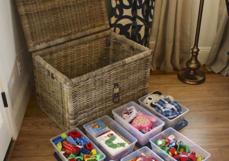 Living Room Toy Storage Ideas