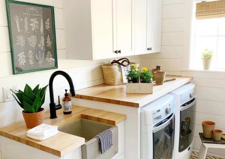 laundry room countertop ideas