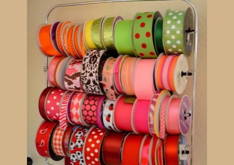 ribbon storage ideas