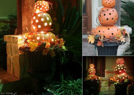 Fall Topiary Ideas