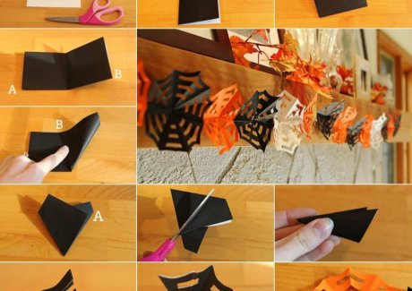 diy halloween garland