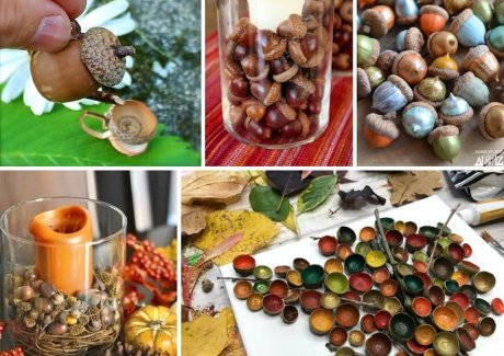 diy acorn crafts